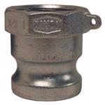 Plated Malleable Iron Type A Adapter x Female NPT
